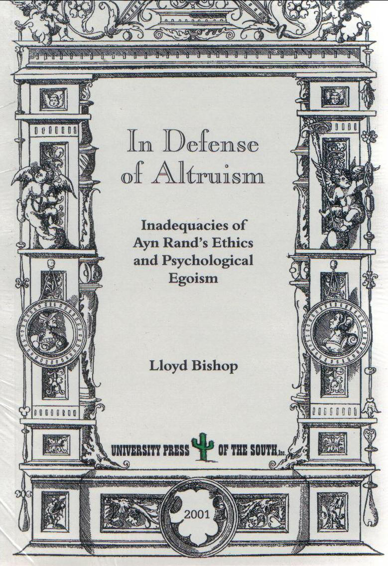 In Defense of Altruism